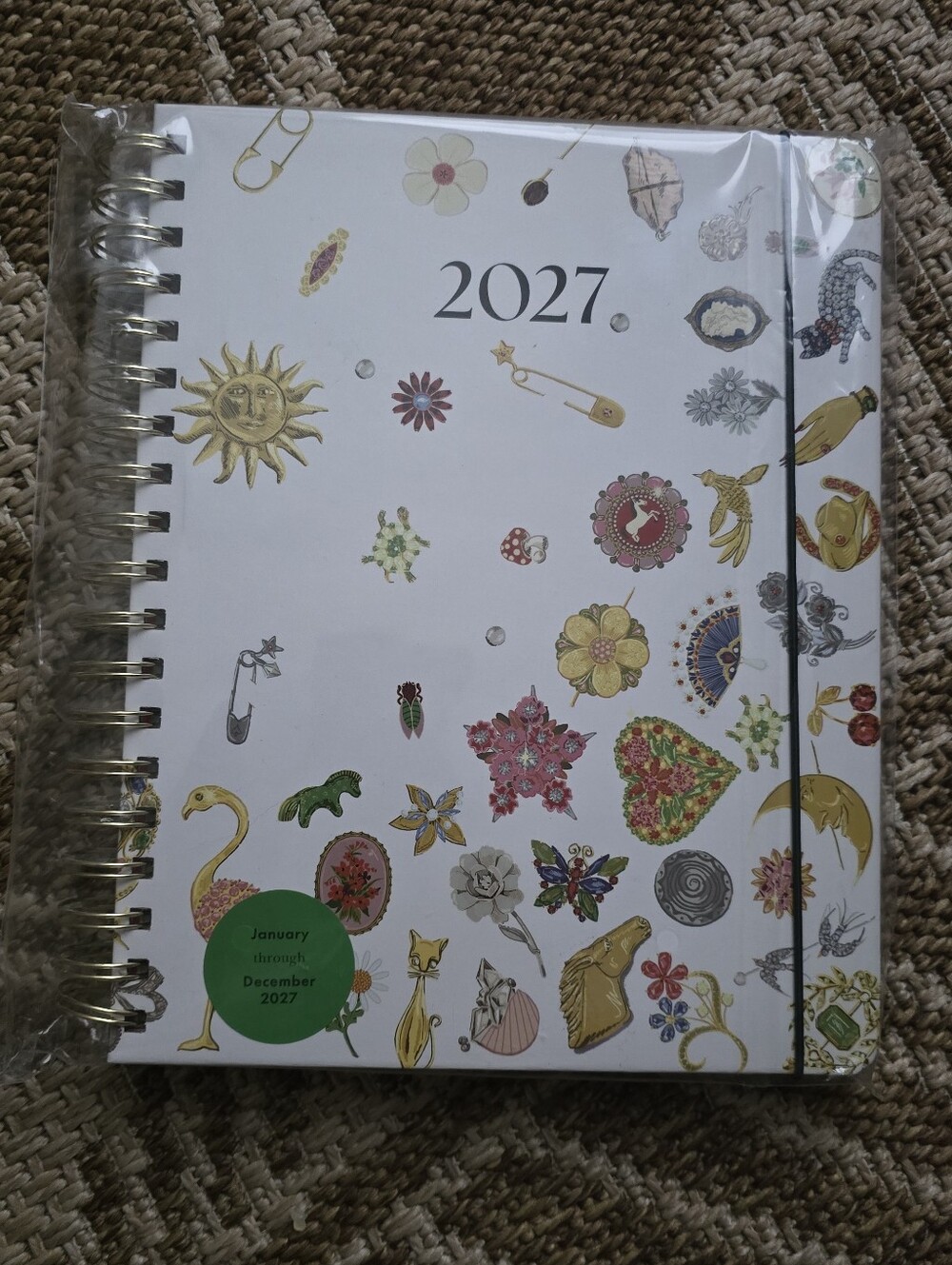 Kate Spade 2027 Mega Planner – Brooches